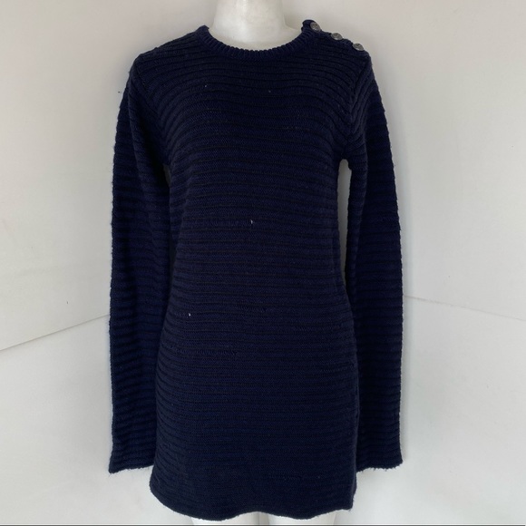 Zadig & Voltaire Distressed Striped Sweater Dress - Picture 6 of 8